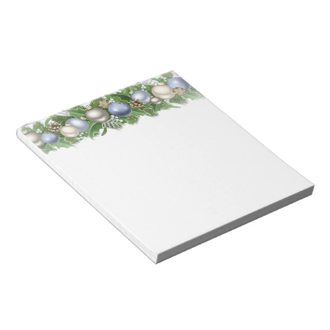 Holiday Garland Notepad Notizblock (angewinkelt)