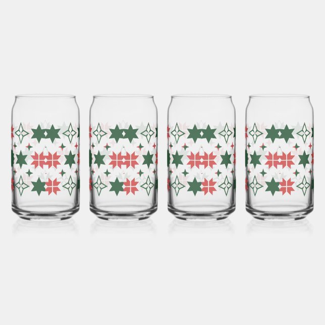 Holiday Geo Wrap Dosenglas (Rechts)