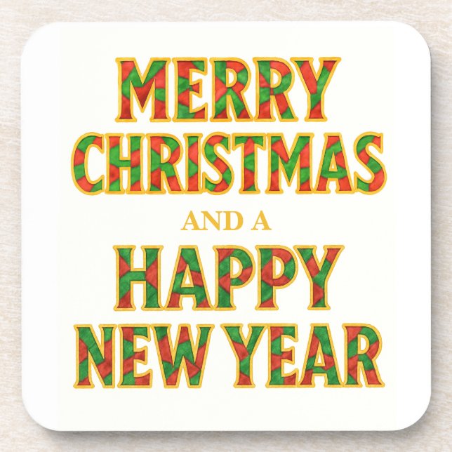 Holiday Getränkeuntersetzer (Vorderseite)