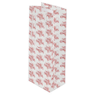 Holiday Gift Bag Geschenktüte Für Weinflaschen