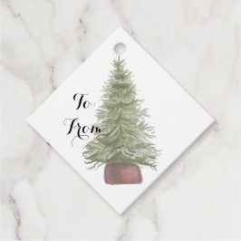 Holiday Gift Tags/Matching Paper-Favor Tags Geschenkanhänger