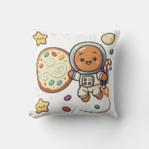 Holiday Gingerbread Astronaut Christmas Cute Space