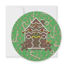 Holiday Gingerbread House Sweet Wishes