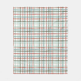 Holiday Gingham - Friedlich Fleecedecke