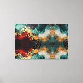 Holiday Glow Wrapped Canvas Premium Elegance Leinwanddruck