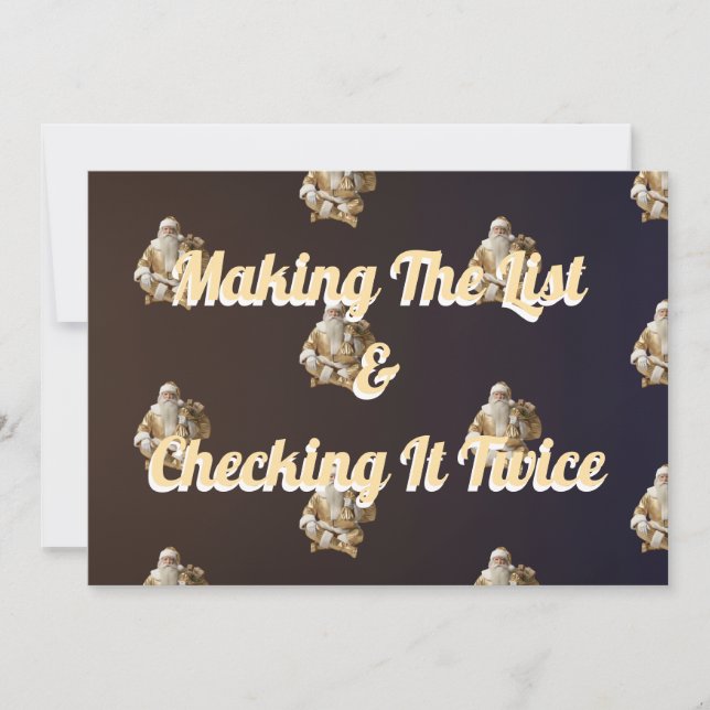  Holiday greeting for happy  Feiertagskarte (Vorderseite)