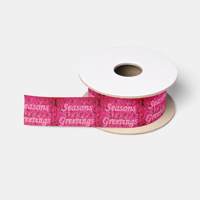 Holiday Greeting Satinband (Spule)