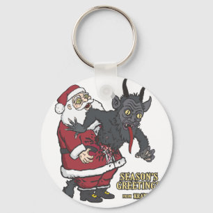 Holiday Greetings from Krampus (and Santa) Schlüsselanhänger