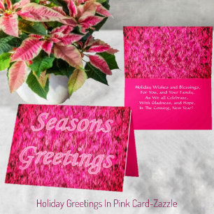 Holiday Greetings Karte
