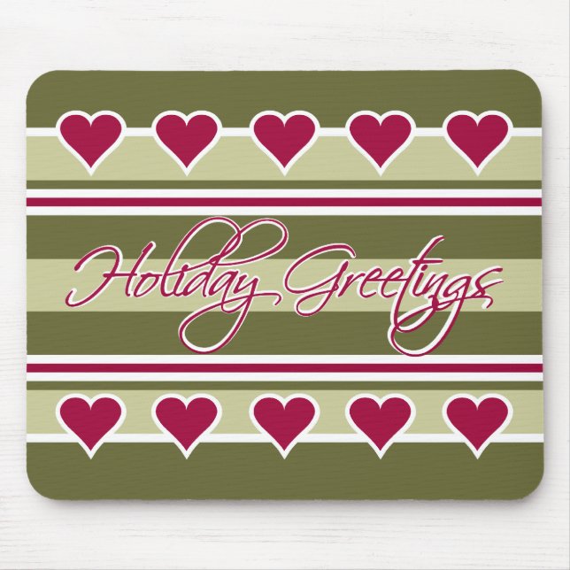 Holiday Greetings mousepad (Vorne)