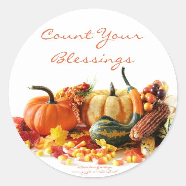 Holiday Harvest Stickers (Vorderseite)