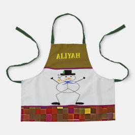 "Holiday Helper" (Personalize Me) Apron Schürze