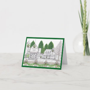 Holiday Hilltop Farm Card Karte