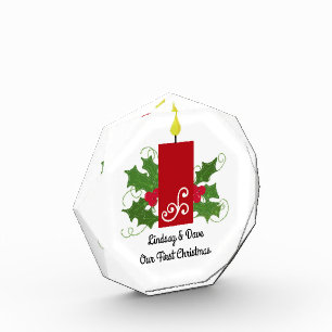 Holiday Holand Light First Christmas Fotoblock