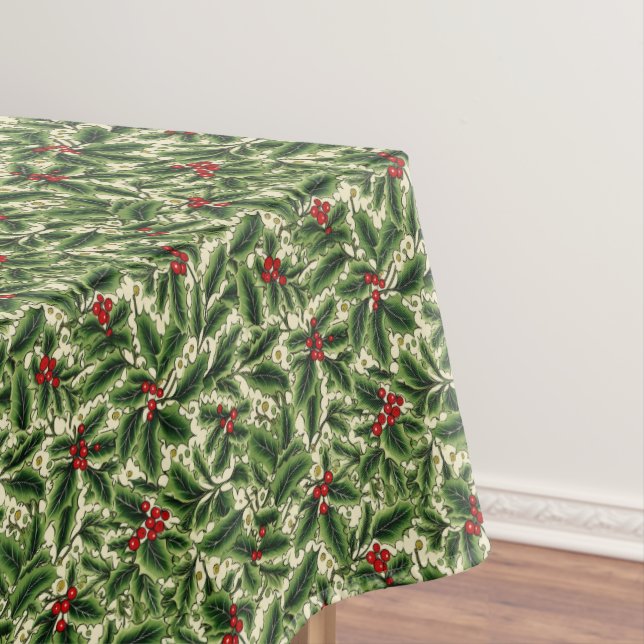 Holiday Holly Tablecloth Tischdecke (Beispiel)