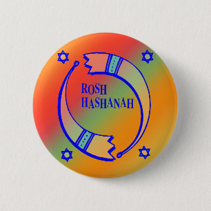 Holiday Horns - Button