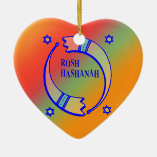 Holiday Horns - Keramik Ornament