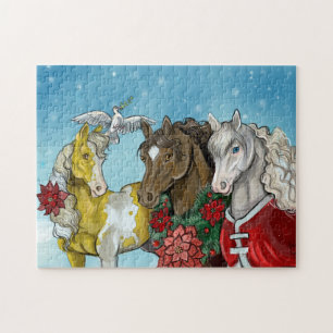 Holiday Horses~puzzle! Puzzle