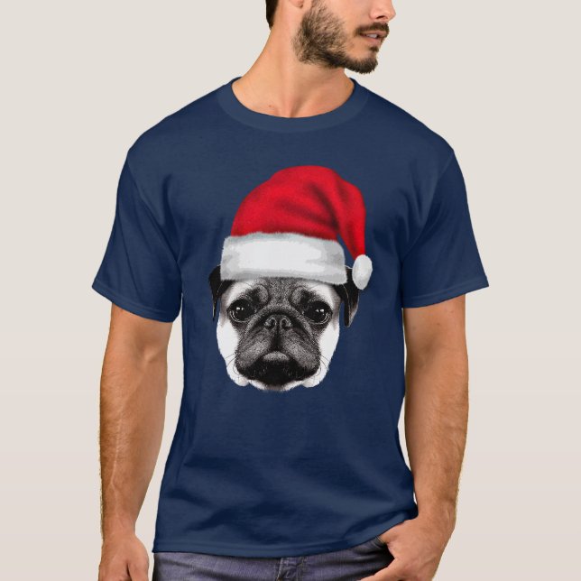 Holiday house pug T-Shirt (Vorderseite)