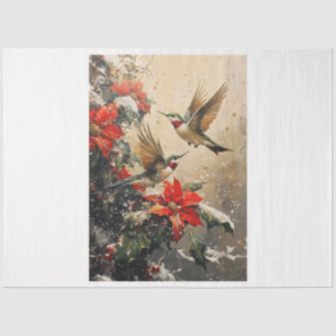 Holiday Hummingbirds Seidenpapier