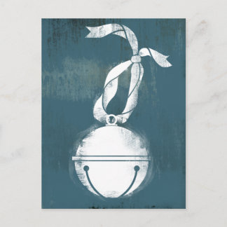 Holiday Icon - Texturierte Ornamente Feiertagspostkarte