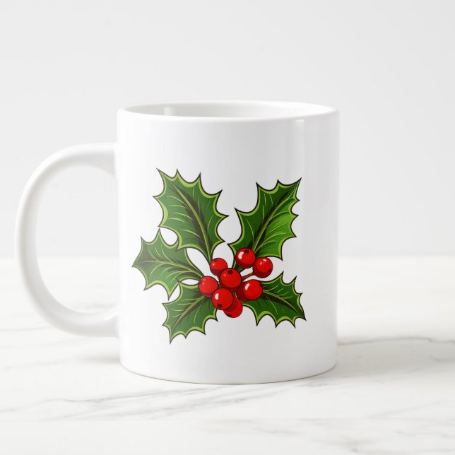 Holiday Jumbo Tasse (Links)