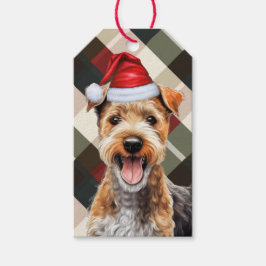 Holiday Kariert Lakeland Terrier Dog Lover Weihnac Geschenkanhänger