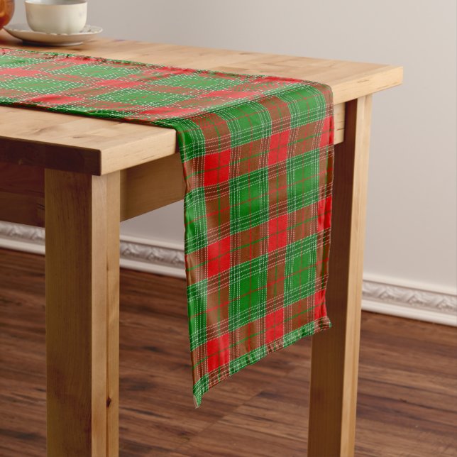 Holiday Kariert Table Runner Großer Tischläufer (Beispiel)