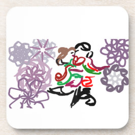 Holiday Kiss  Getränkeuntersetzer