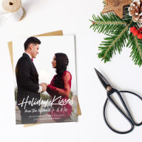 Holiday Kisses Future Mr. & Mrs. Foto Verlobung