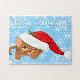 Holiday Kitten Puzzle