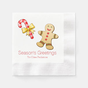 Holiday Leckereien Custom Christmas Napkins Serviette