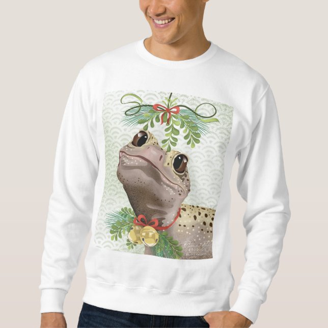 Holiday Lizard Kisses Sweatshirt (Vorderseite)