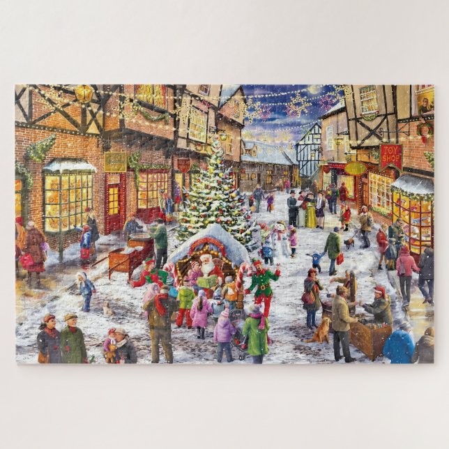 Holiday Magic am Stadtrand Puzzle (Horizontal)