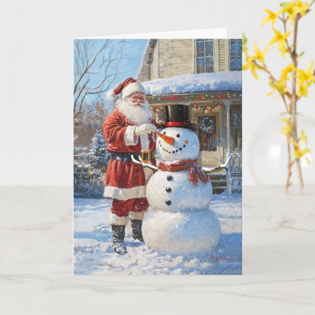 Holiday Magic Karte (Gelbe Blume)