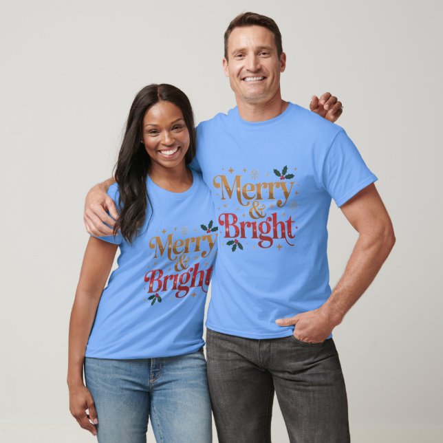 Holiday Magic Matching Weihnachts-T - Shirt (Unisex)
