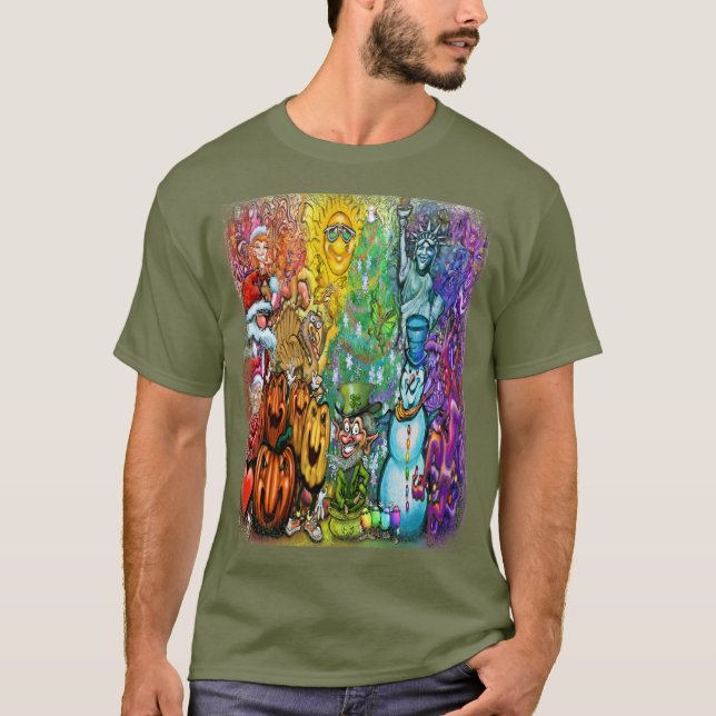 Holiday Magic T-Shirt (Vorderseite)