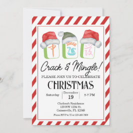 Holiday Mahjong Party Editable Invasion, Mahjong Einladung