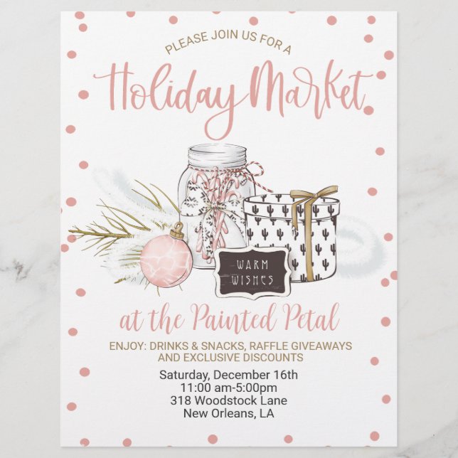 Holiday Market Flyer (Vorne)