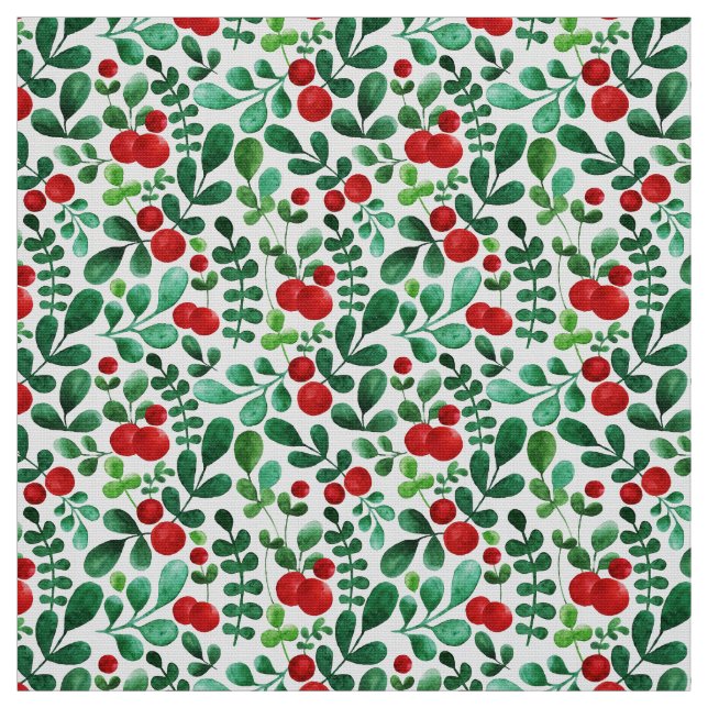 Holiday Mistletoe Design Stoff (Muster)