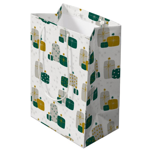 Holiday Mittlere Geschenktüte (Rückseite Schrägansicht)