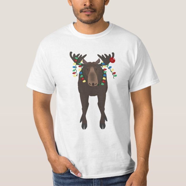 Holiday Moose T - Shirt (Vorderseite)