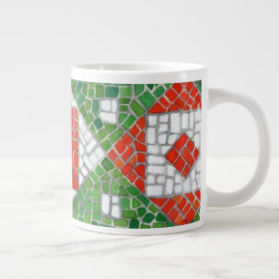 HOLIDAY MOSAIC Big White Tasse
