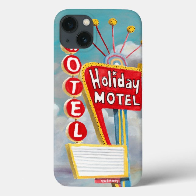 Holiday Motel Sign Case-Mate iPhone Hülle (Rückseite)