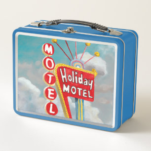 Holiday Motel Sign Metall Brotdose