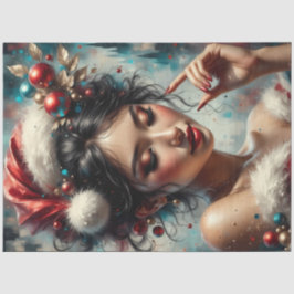 Holiday Muse Glamour Weihnachtsfantasy Decoupage Seidenpapier