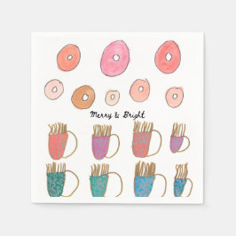 Holiday napkins serviette