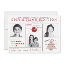 Holiday Newsletter Infografik Weihnachten