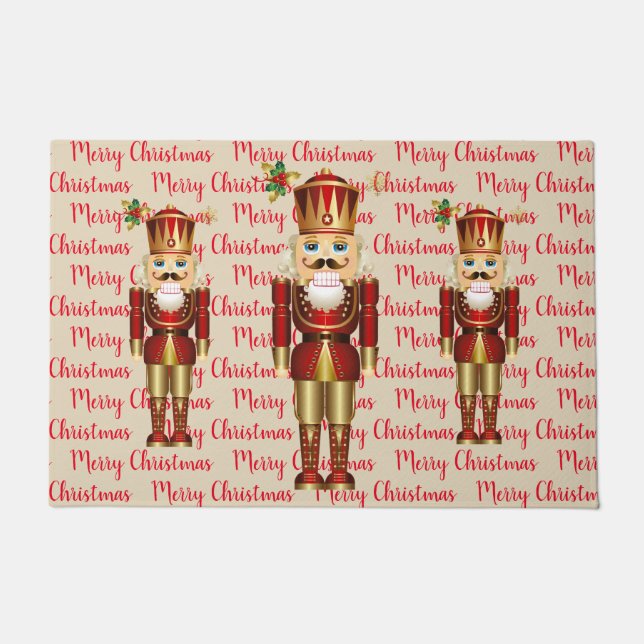 Holiday Nutcracker Doormat Fußmatte (Vorderseite)
