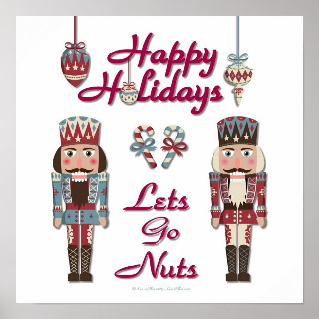 Holiday Nutcracker Lasse Go Nuts Poster (Vorne)
